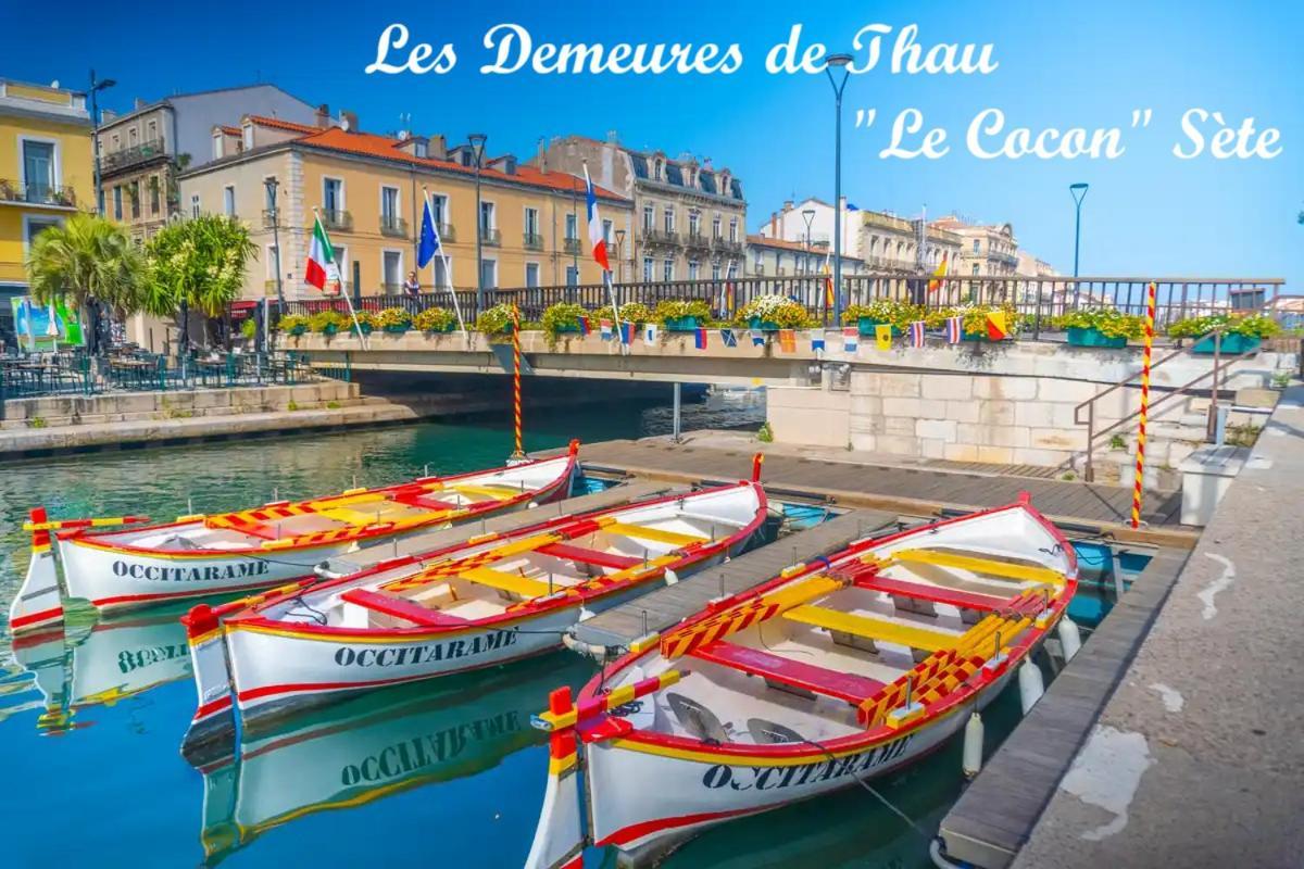 Le Cocon Les Demeures De Thau Apartment Sete Luaran gambar